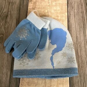 4/$15 Disney Frozen Hat & Mittens Set